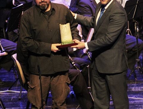 J.J. Luque recibe el galardón Torre Almenara