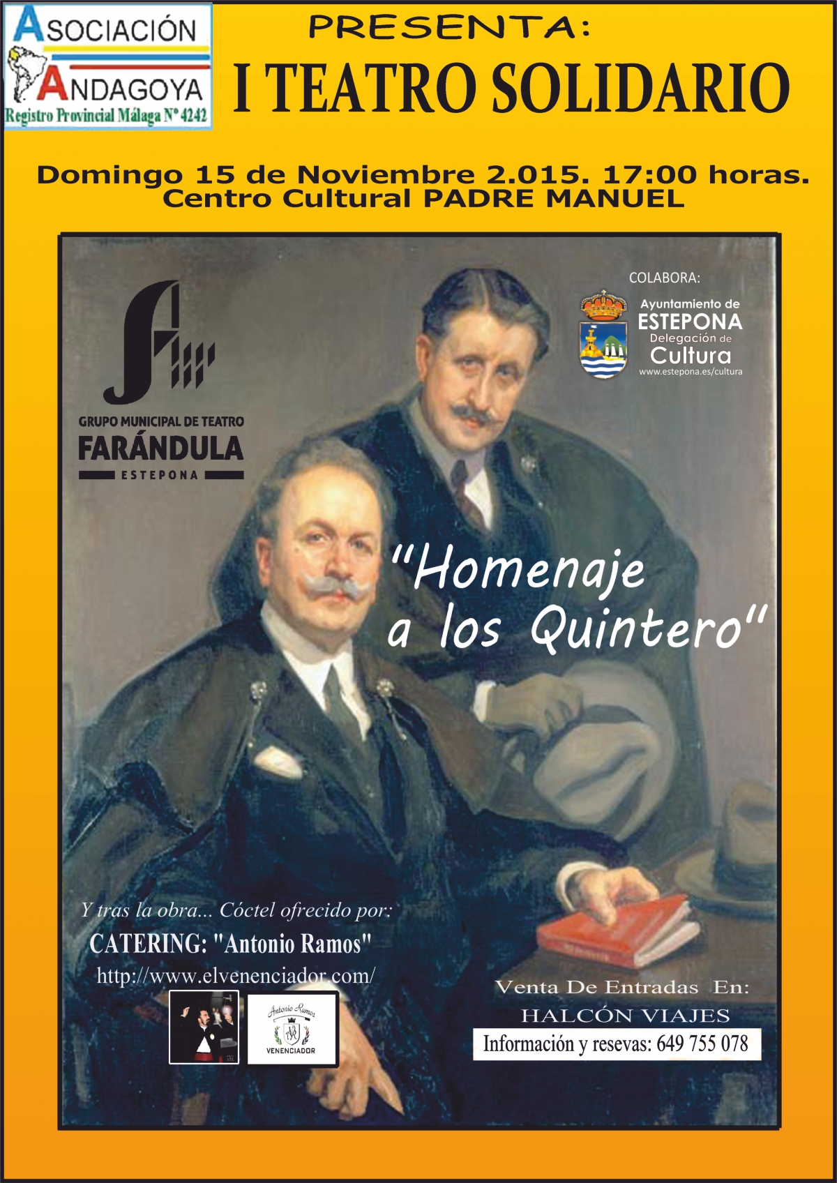 Homenaje a los Hermanos Álvarez Quintero